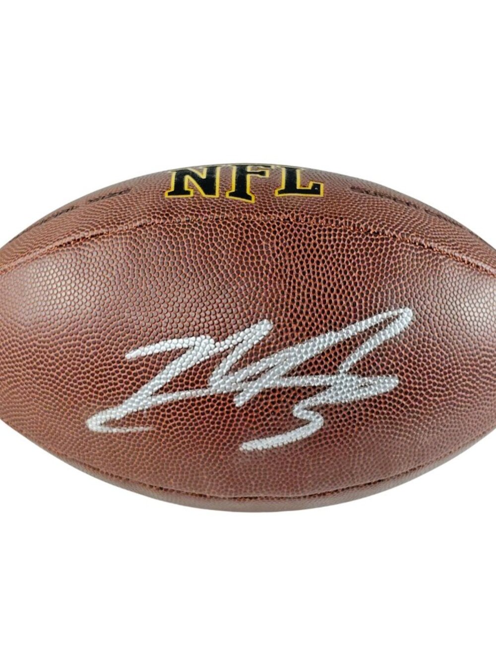 Marquise Brown Signed Wilson NFL Football Eagles Chiefs Ravens Proof COA